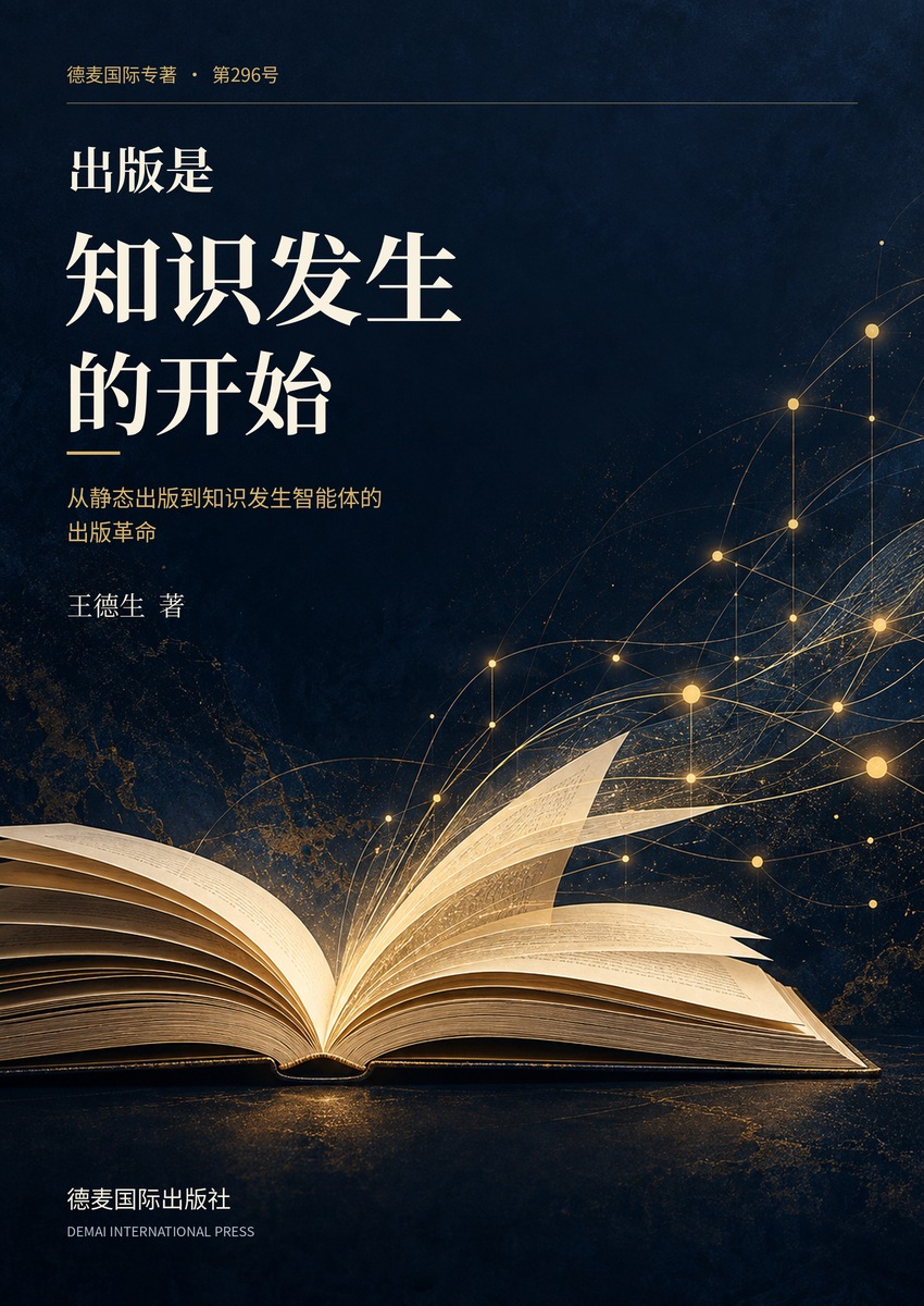 《出版是知识发生的开始》封面